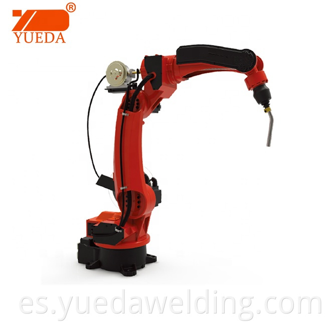 Yueda Arc Soldando Robot 6 Axis MIG SOLDADURA Robot 6 Axis CNC Robot Brazo